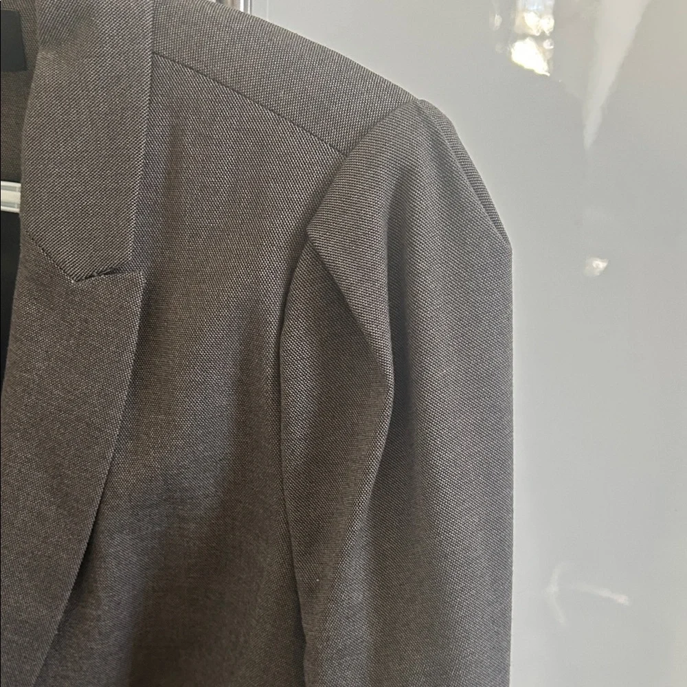 Mexx Metripolitan Brown Blazer and Skirt Suit Set - Picture 3 of 6